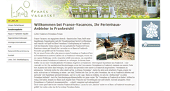 Desktop Screenshot of france-vacances.de